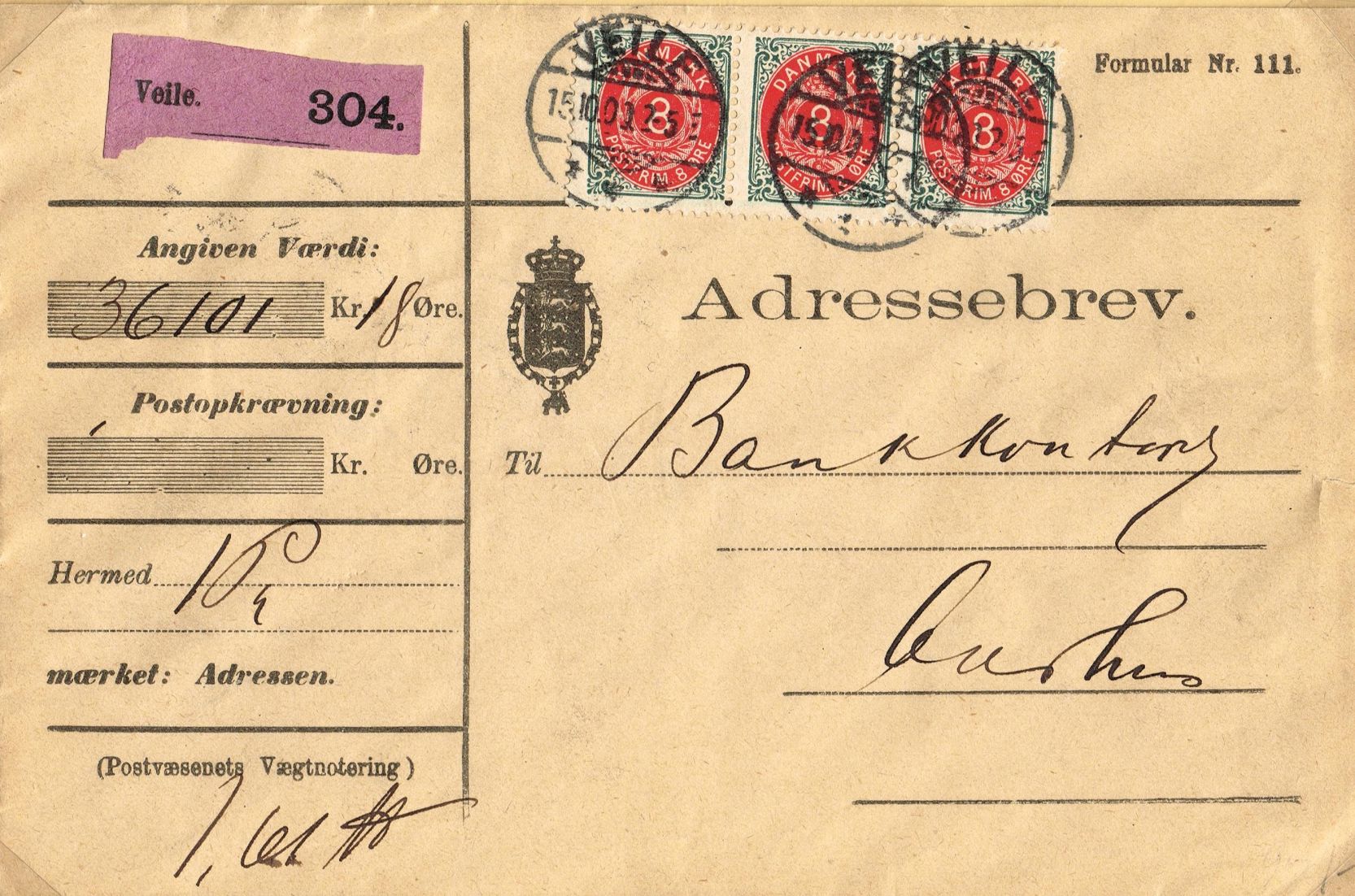 Gammelt brev