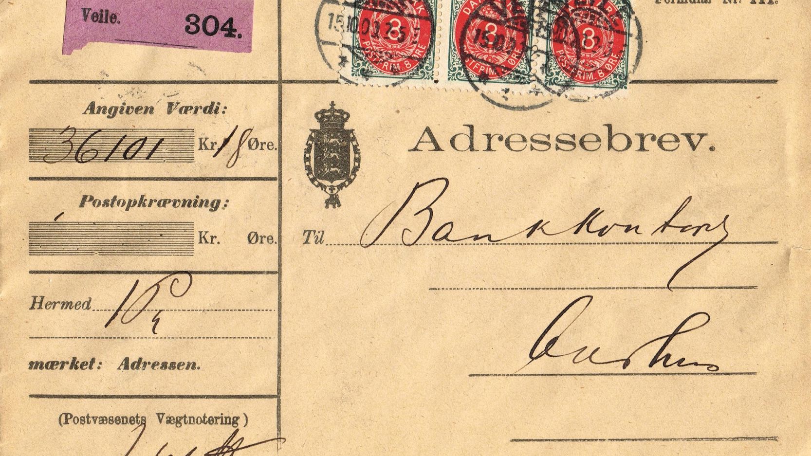 Gammelt brev