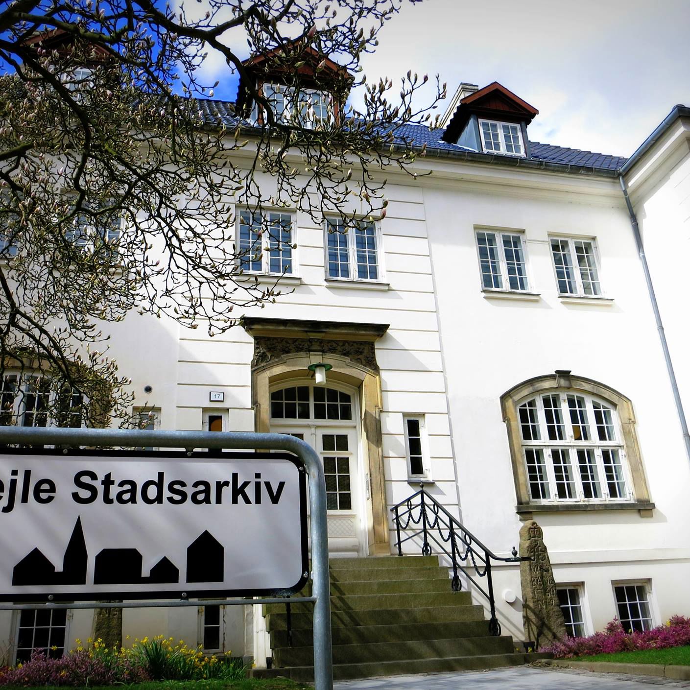 Vejle Stadsarkiv set udefra