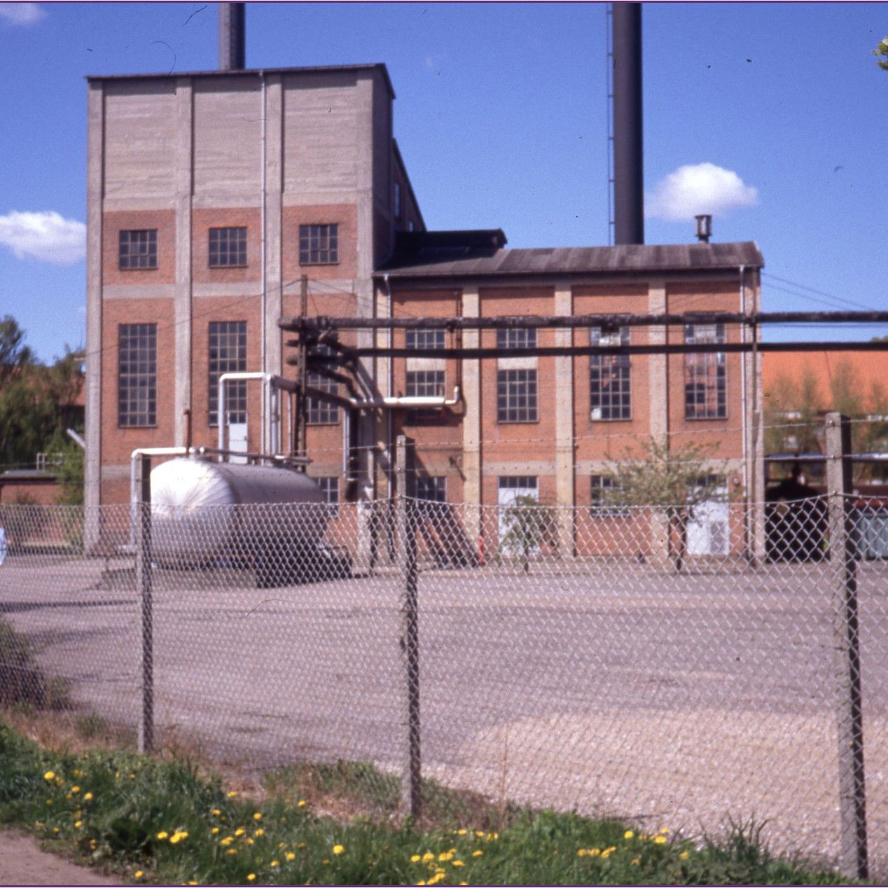 De Danske Bomuldsspinderier A/S, Spinderigade, ca. 1990.