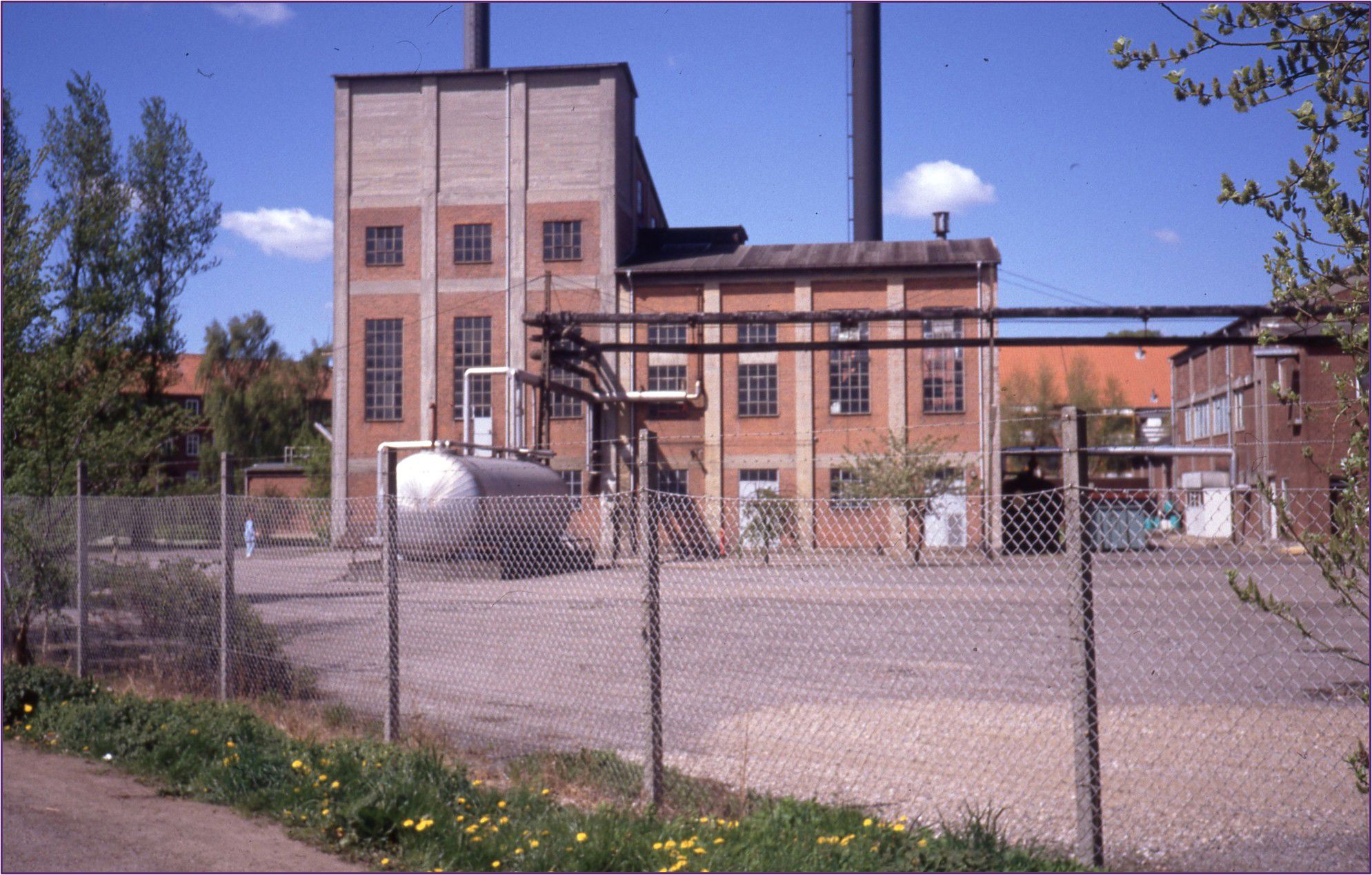 De Danske Bomuldsspinderier A/S, Spinderigade, ca. 1990.