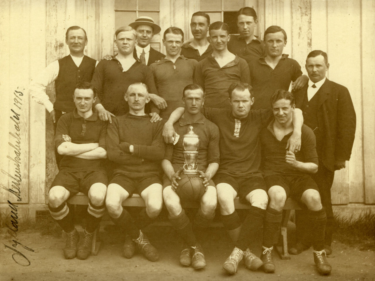 Vejle Boldklubs Jyllandsmesterskabshold i 1915