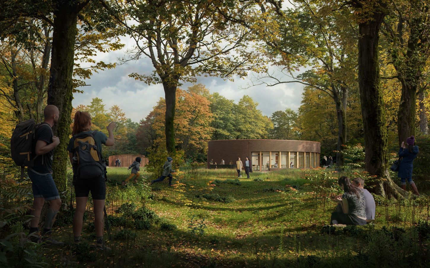 Illustration af det nye museum