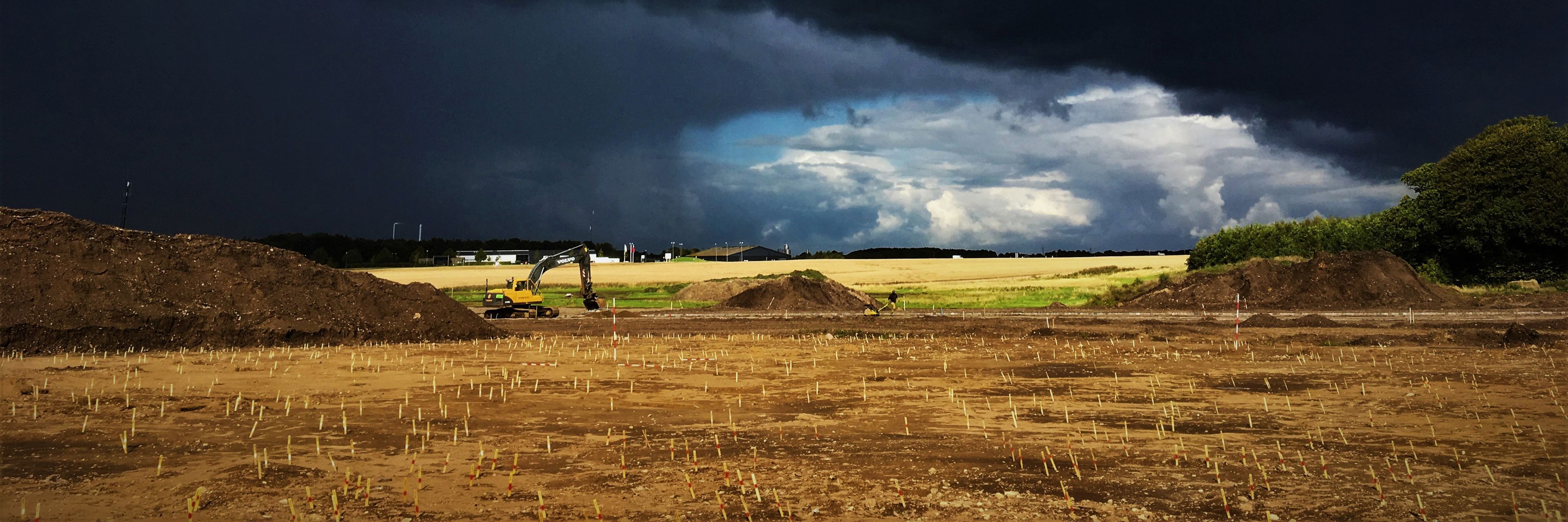 Udgravning af jenalderlandsby i Jelling